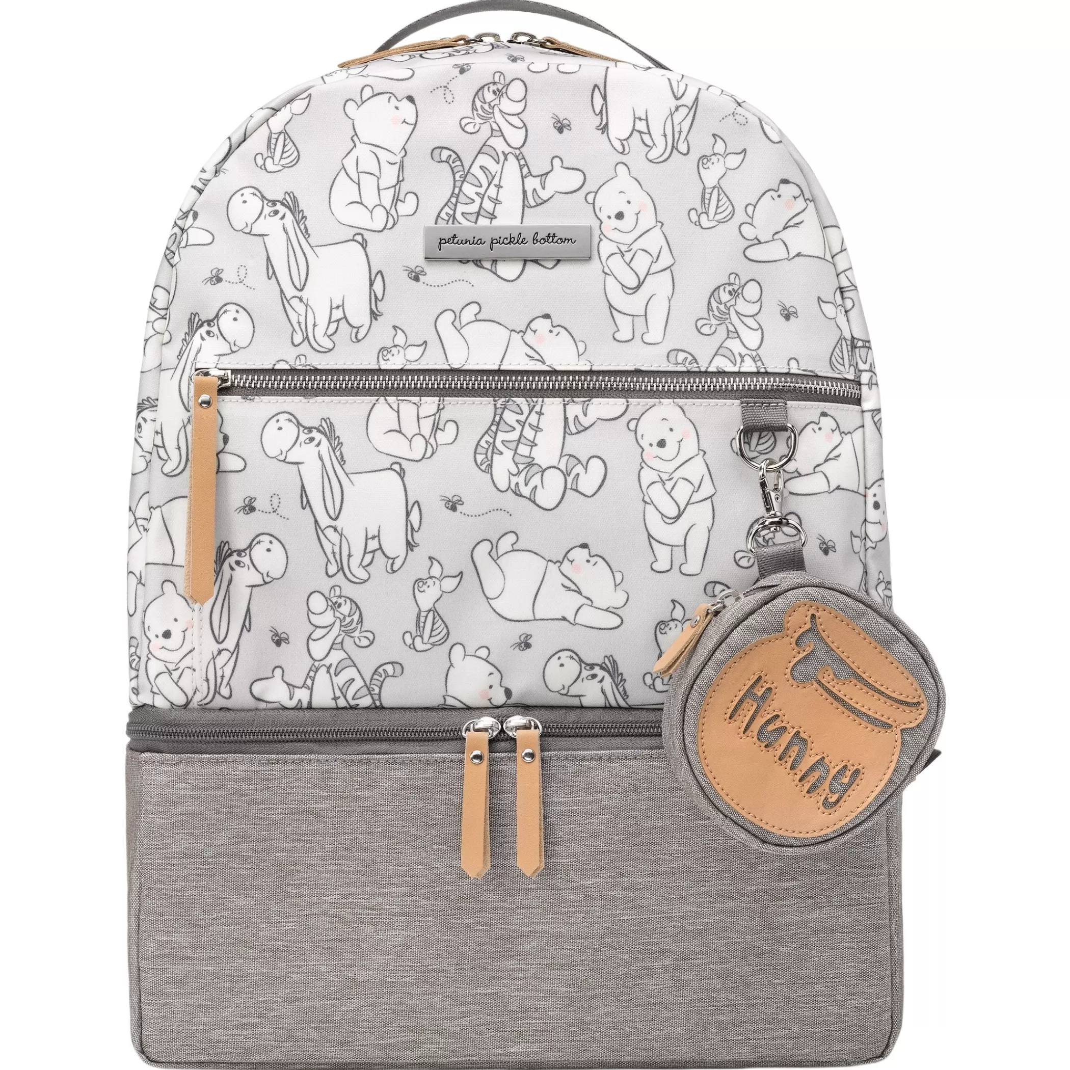 Petunia Pickle Bottom Breast Pump Bags | Axis Backpack In Disney'S Playful Pooh