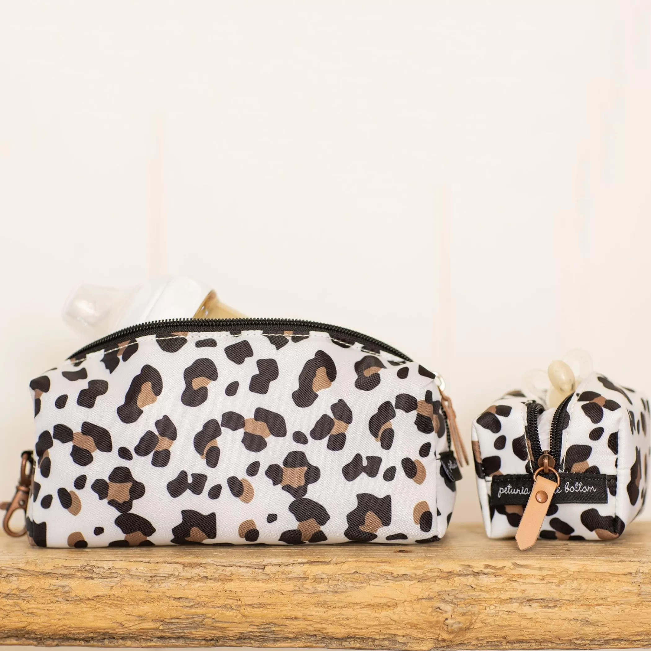 Petunia Pickle Bottom Organizers | Bottle Butler In Moon Leopard