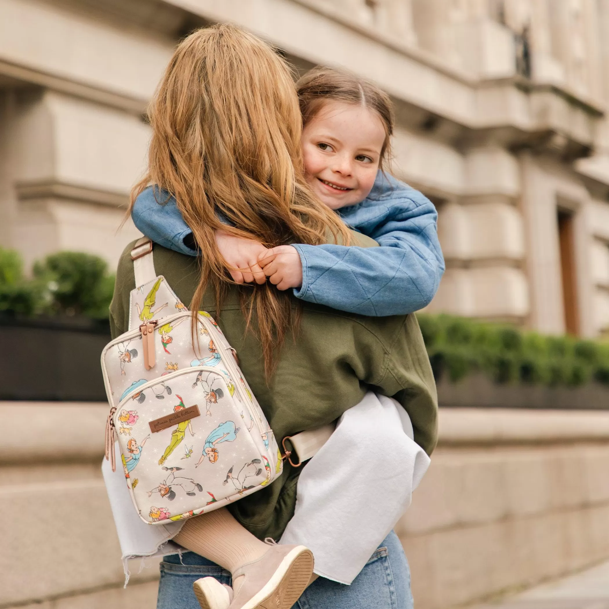 Petunia Pickle Bottom Mini Bags | Criss-Cross Sling In Disney'S Off To Never Land