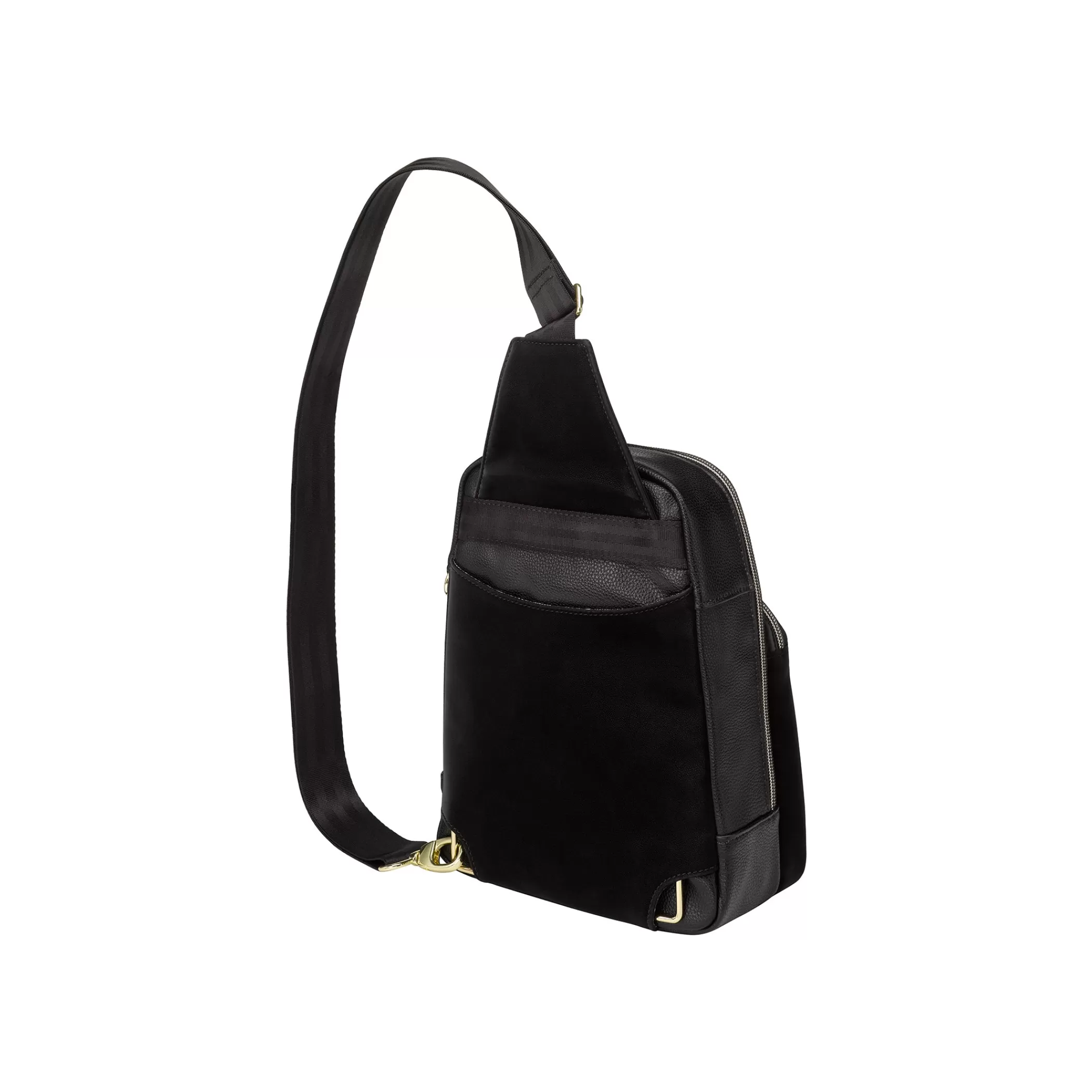 Petunia Pickle Bottom Mini Bags | Criss-Cross Sling In Twilight Black