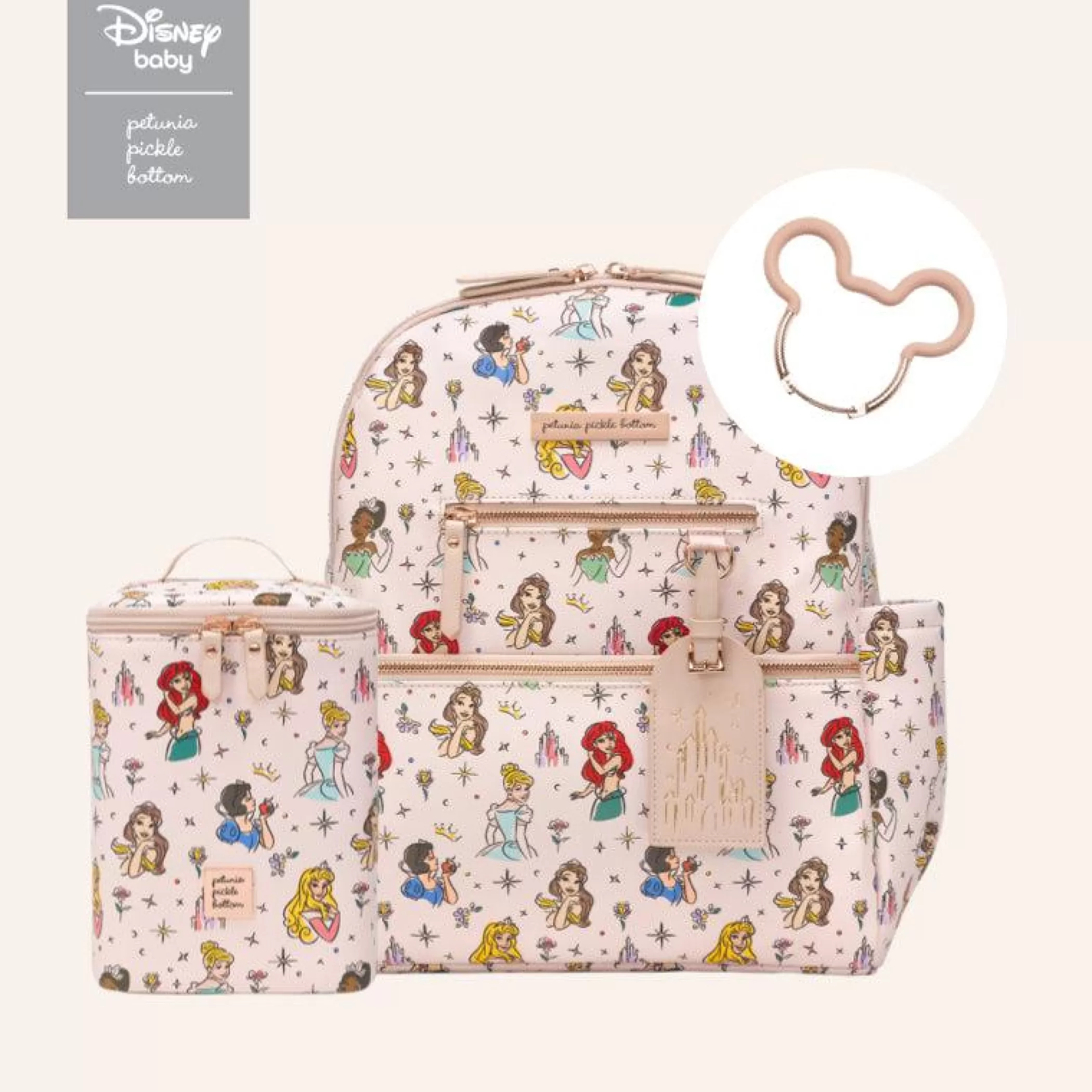 Petunia Pickle Bottom Disney Baby Bundles | Disney Princess Ace Backpack Bundle