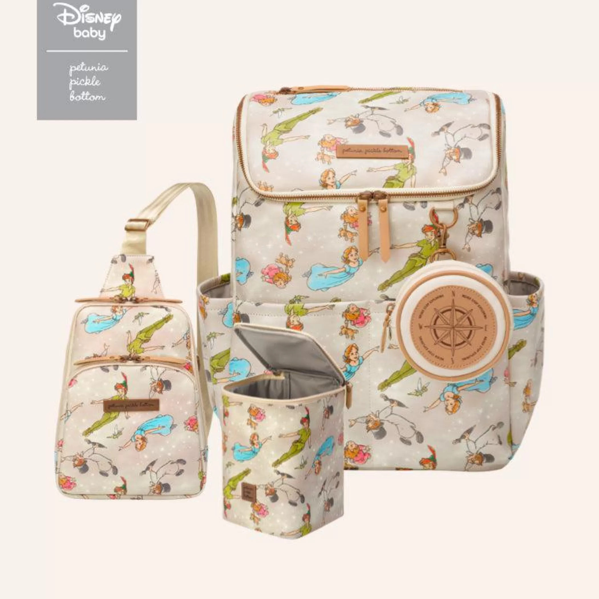 Petunia Pickle Bottom Mini Bags | Disney'S Off To Never Land Method Bundle