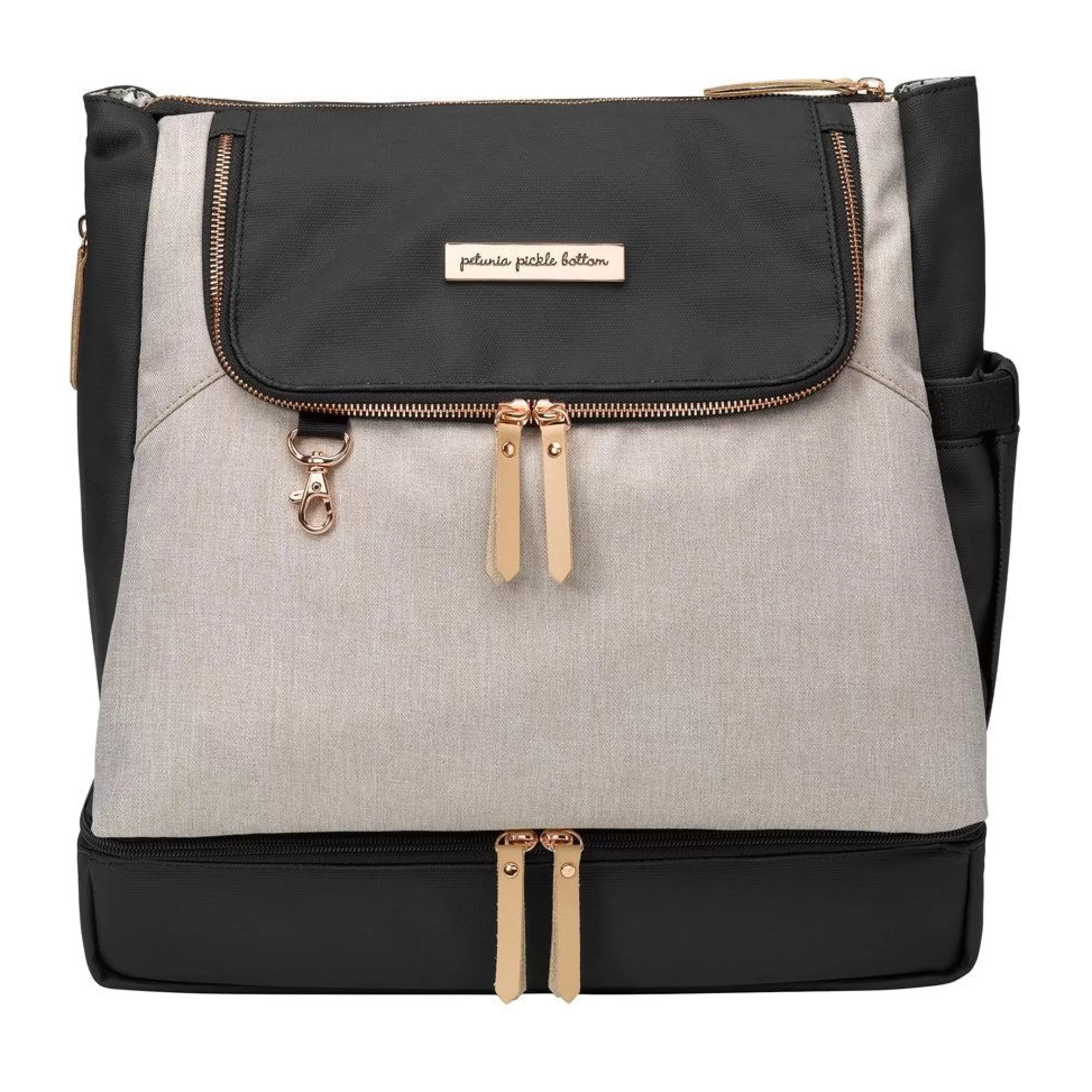 Petunia Pickle Bottom Backpacks | Pivot Pack In Black/Sand