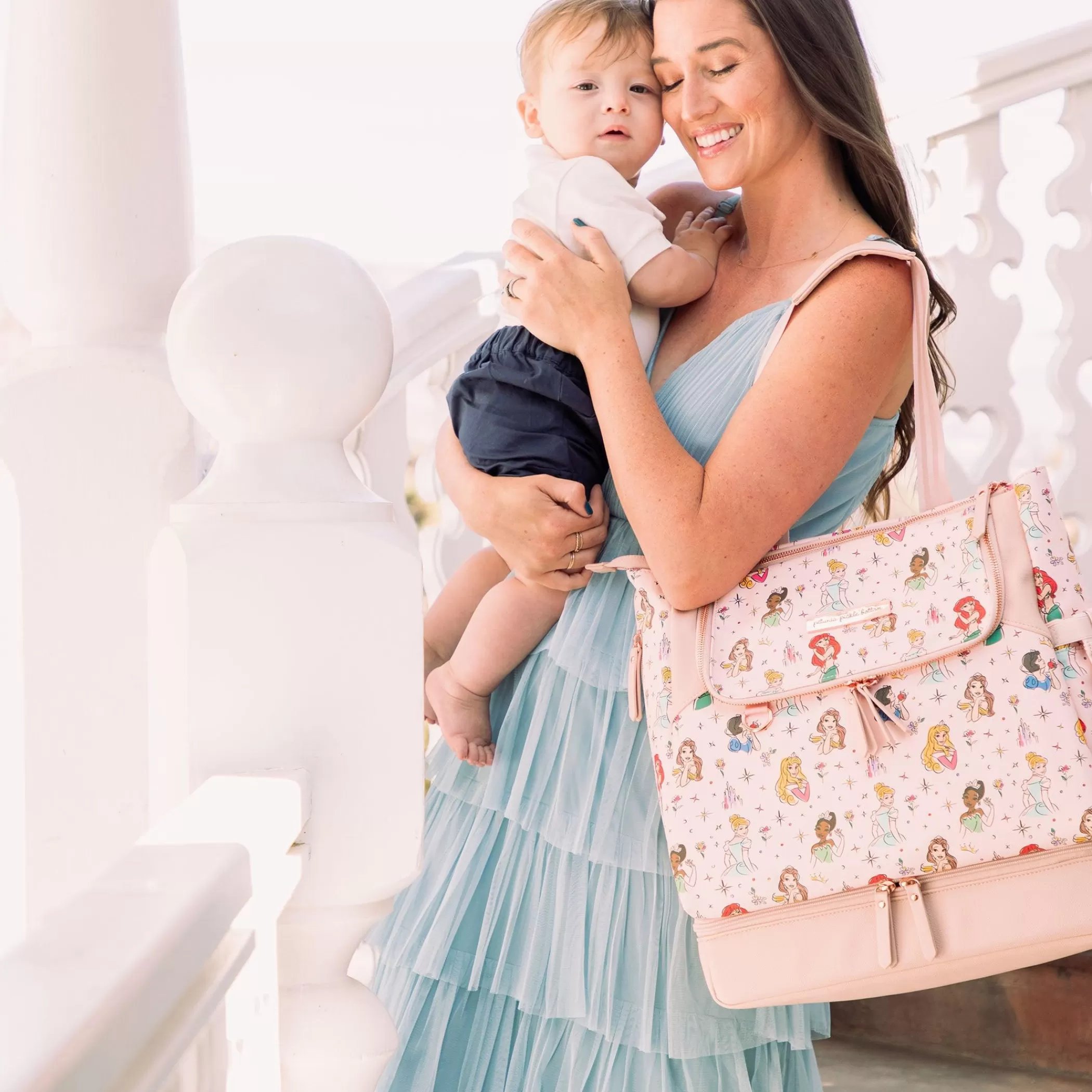 Petunia Pickle Bottom Commuter Bags | Pivot Pack In Disney Princess